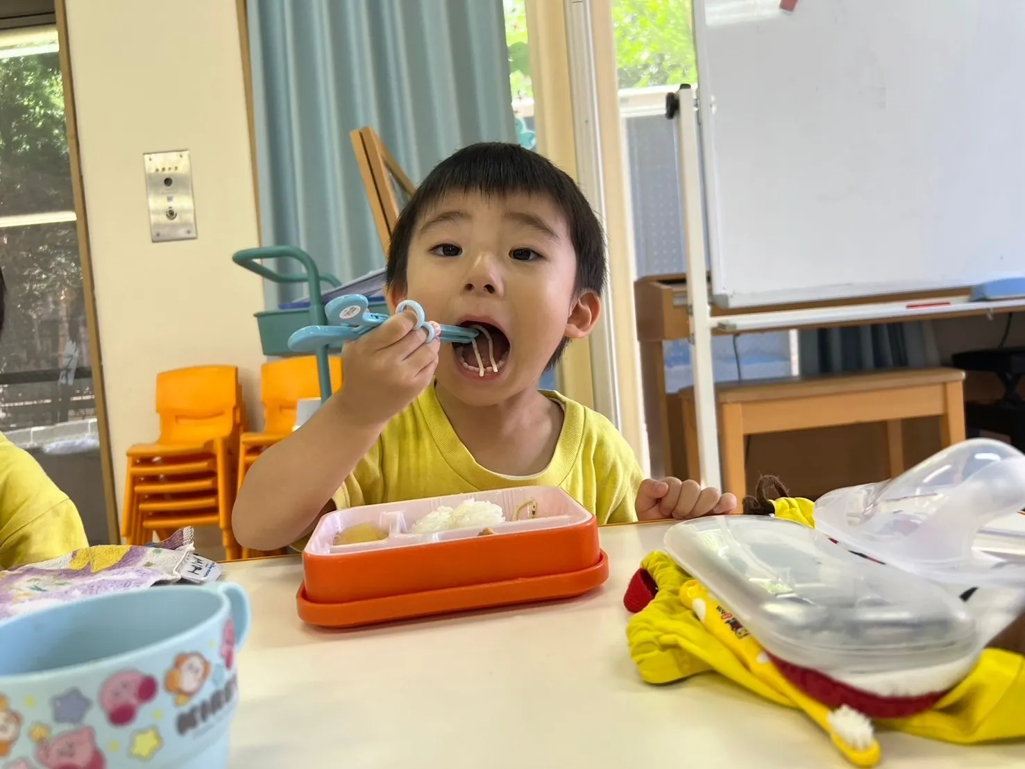 プールの後はお腹ぺこぺこ🍱【保育園　小机】